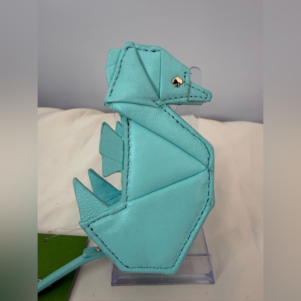 Kate Spade Origami Seahorse Coin Purse ‘Breath of Fresh Air’
